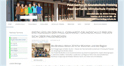 Desktop Screenshot of pg-schule.de